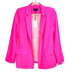 Skies Are Blue Fuchsia Blazer